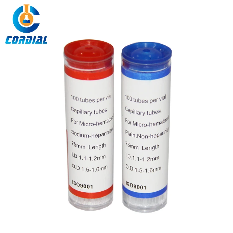 CORDIAL MedLab 1292R 1292B Capillary sampling tube
