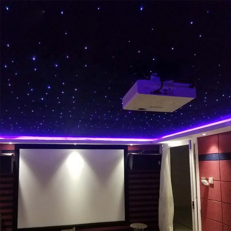 16W High Quality Starry Sky Ceiling Easy Installation Fiber Optic Light Kit
