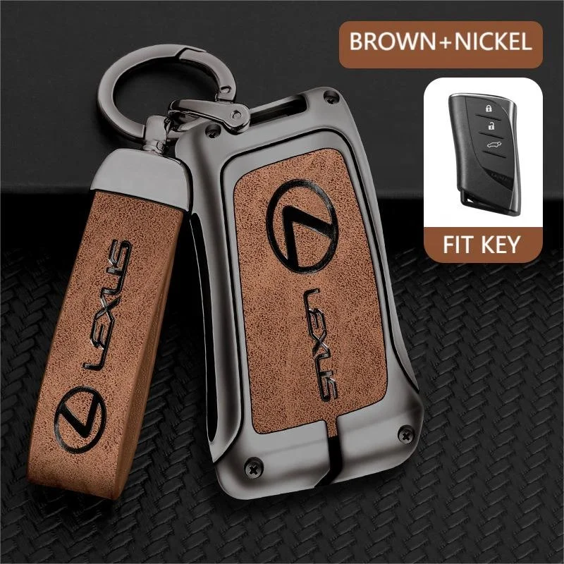 Hot selling zinc alloy car key fob cover for Lexus es200 es300h UX260h car key accessories