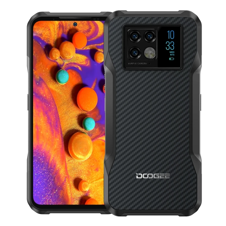 Original DOOGEE 5G V20 8+256GB Smart Phones  Android11.0 Cellphone With 64MP camera IP68 NFC Smartphone Mobile Doogee V20
