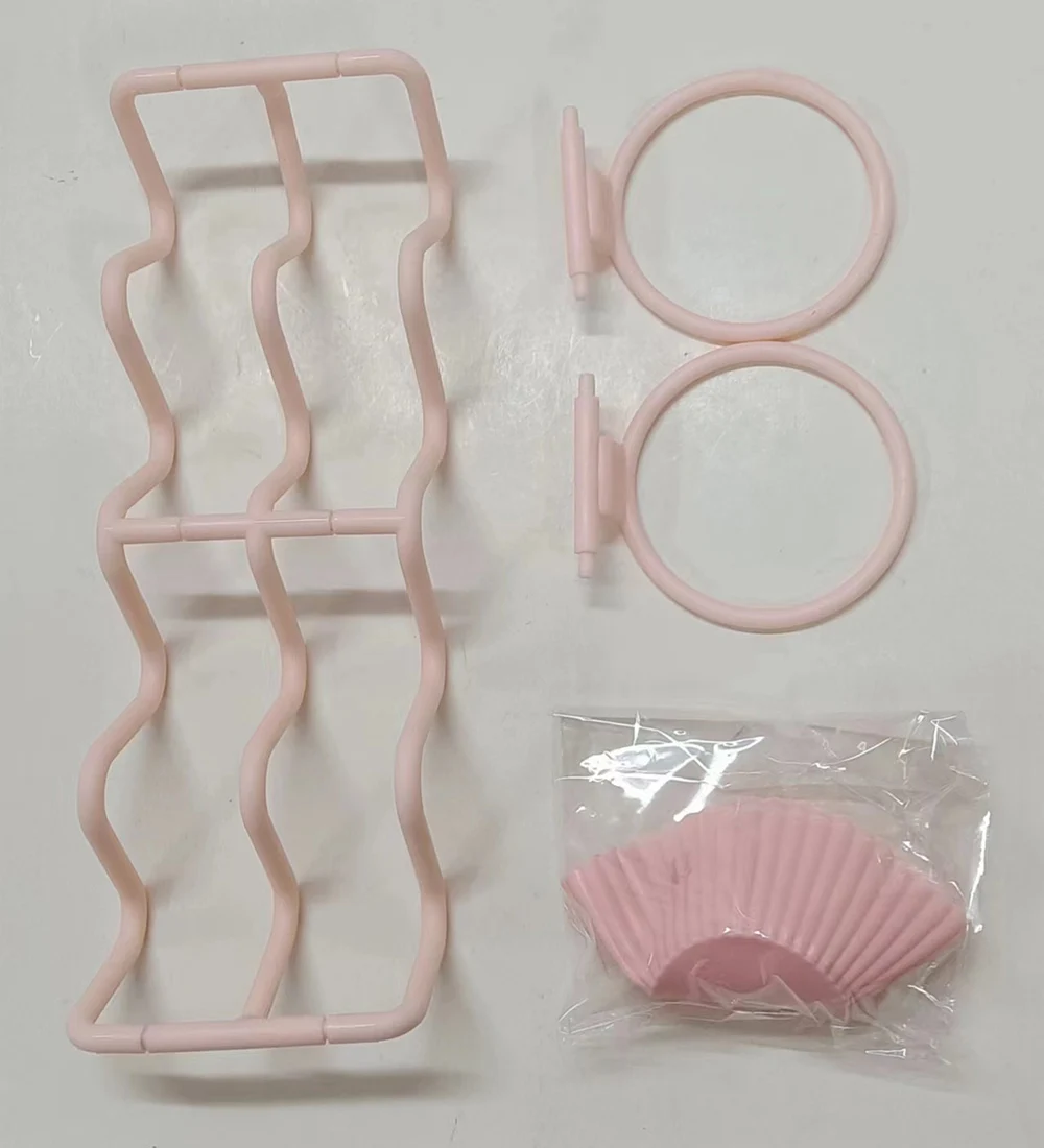 Taco Holder Stands Packs Large Taco Tray Plates Holds Up to 3 Tacos Each PP Health Material With 2 Cake Holder