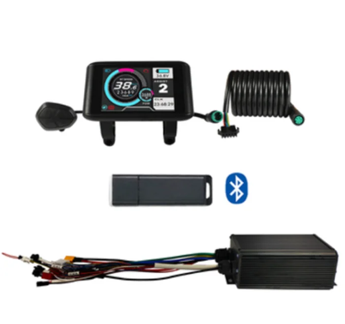 Sabvoton SVMC72150 V2 Controller with CT-22 speedometer for 3kw 72V 150A 90kph High Power Electric Bicycle