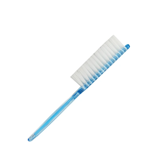 wholesale High quality Custom Plastic Long Handle art dust Scrub manicure Dust Cleaning Nail Brush