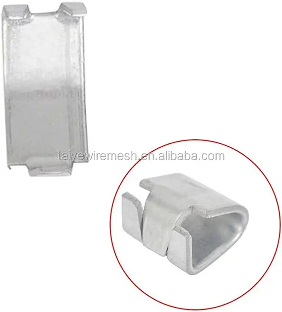 Hot Sale Galvanized Razor Barbed Wire Clips for Razor Wire Fasten