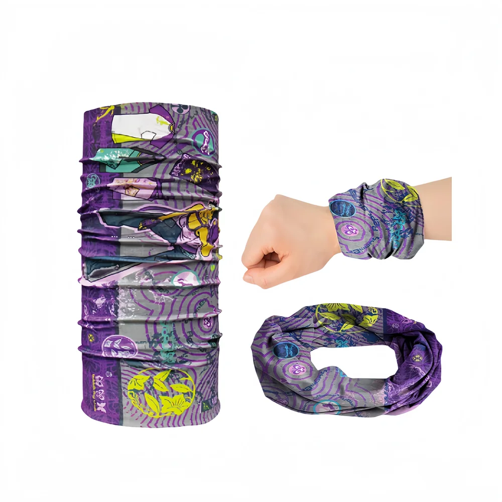 Facemask sports multi-functional magic headscarf ice silk seamless scarf supplier