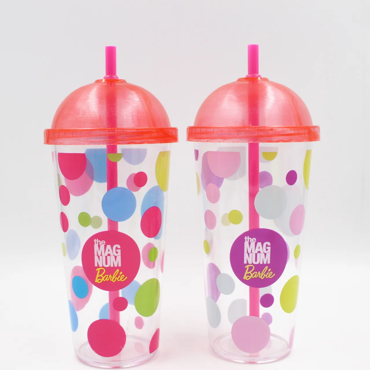 16 oz double wall PS material printing reusable plastic cup custom