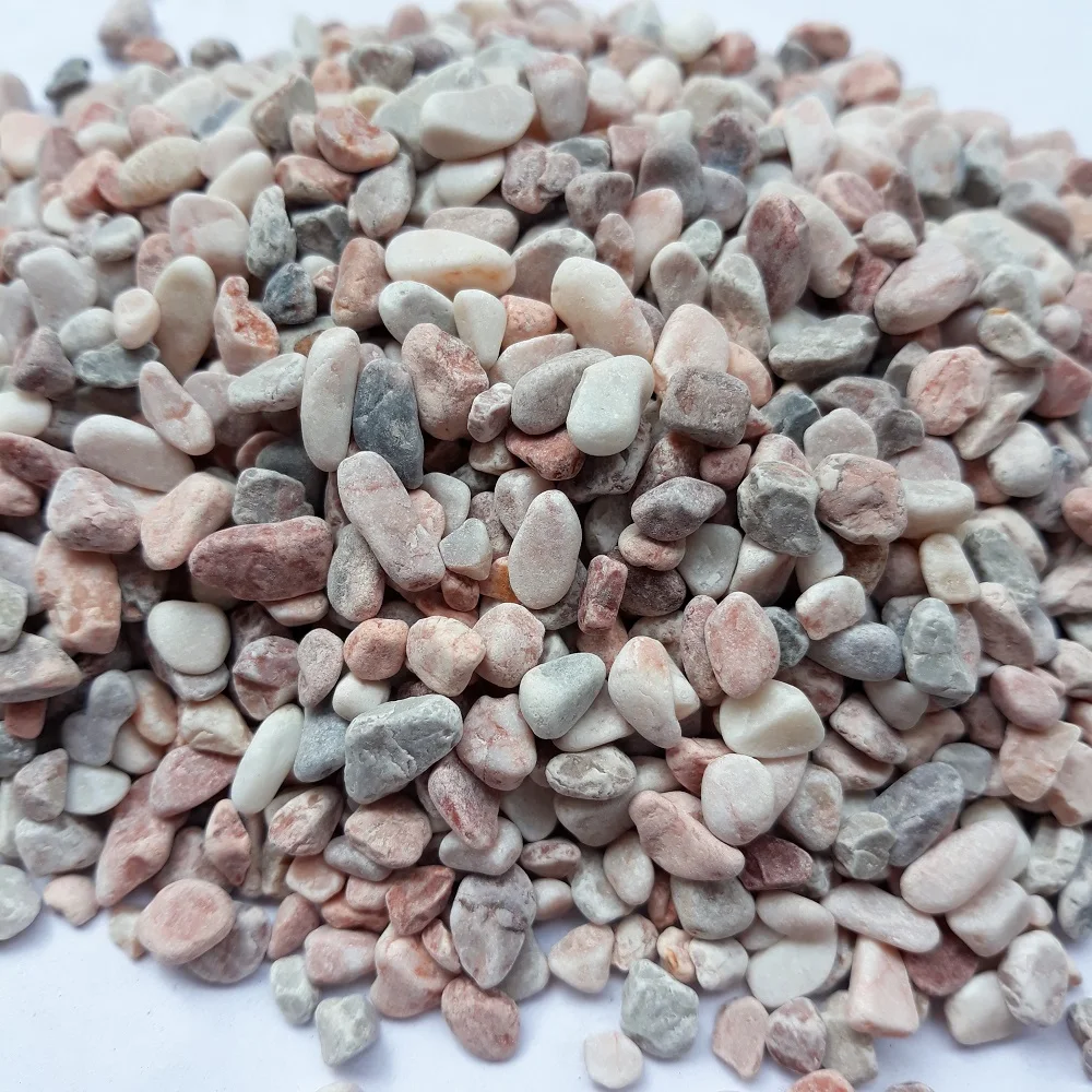 White Decorative Pebbles Natural Garden Rock for Pathway Paving Stone