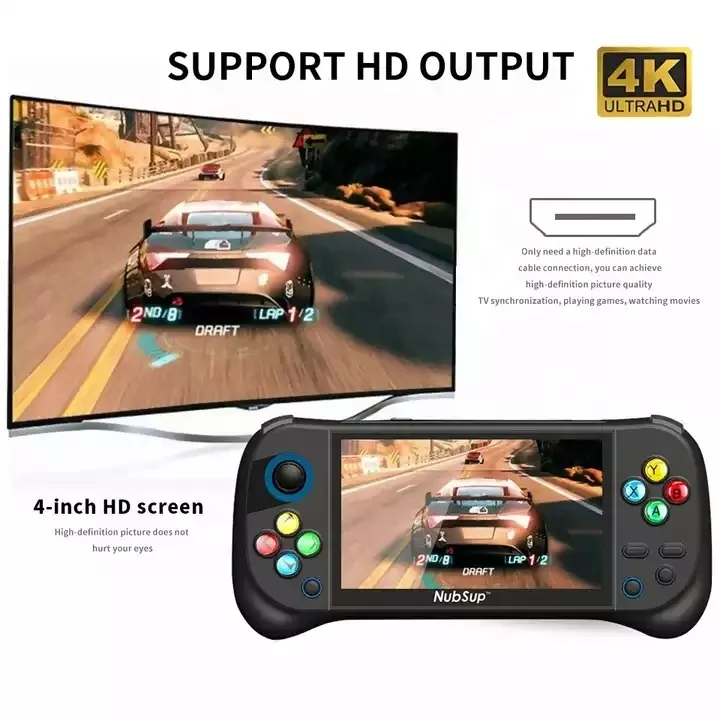 Nubsup HD 5 0 экран Портативные классические игровые консоли для Nintendo Ретро видео игры Nes файтинг игровая