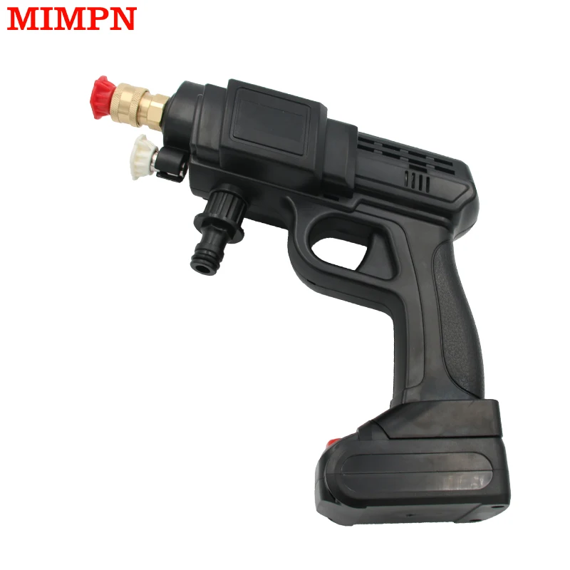 Home Wireless Portable Rechargeable 12V Car Wash Water Gun Sprayer Machine Battery Powered Pressure Washer