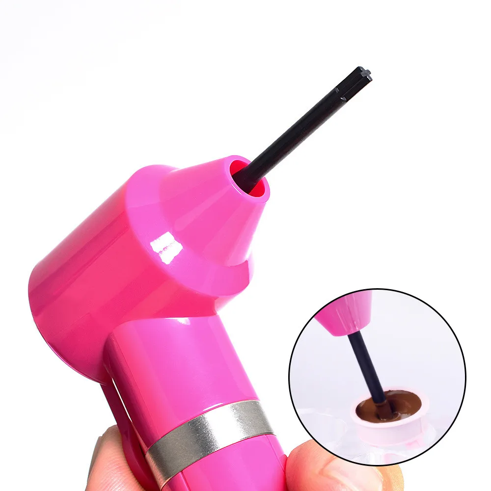 Private Label Tattoo Pigment Makeup Electric Ink Mixer Eyebrow Color Supply Tool Agitator Machine 5 Blender Mixing Sticks