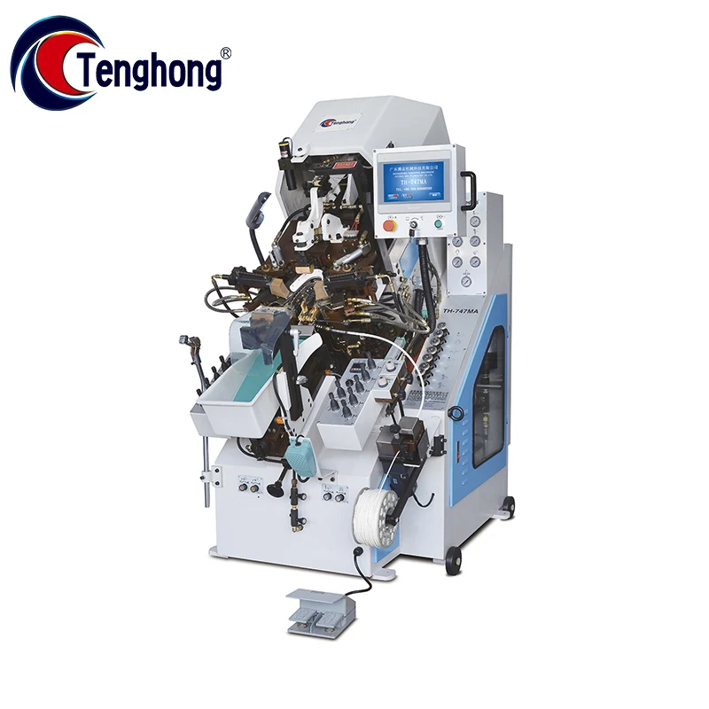 Tenghong TH 747MA New Products Shoe making Machinery Computer Memory control Automatic Cementing Toe Lasting Machine (60480404622)