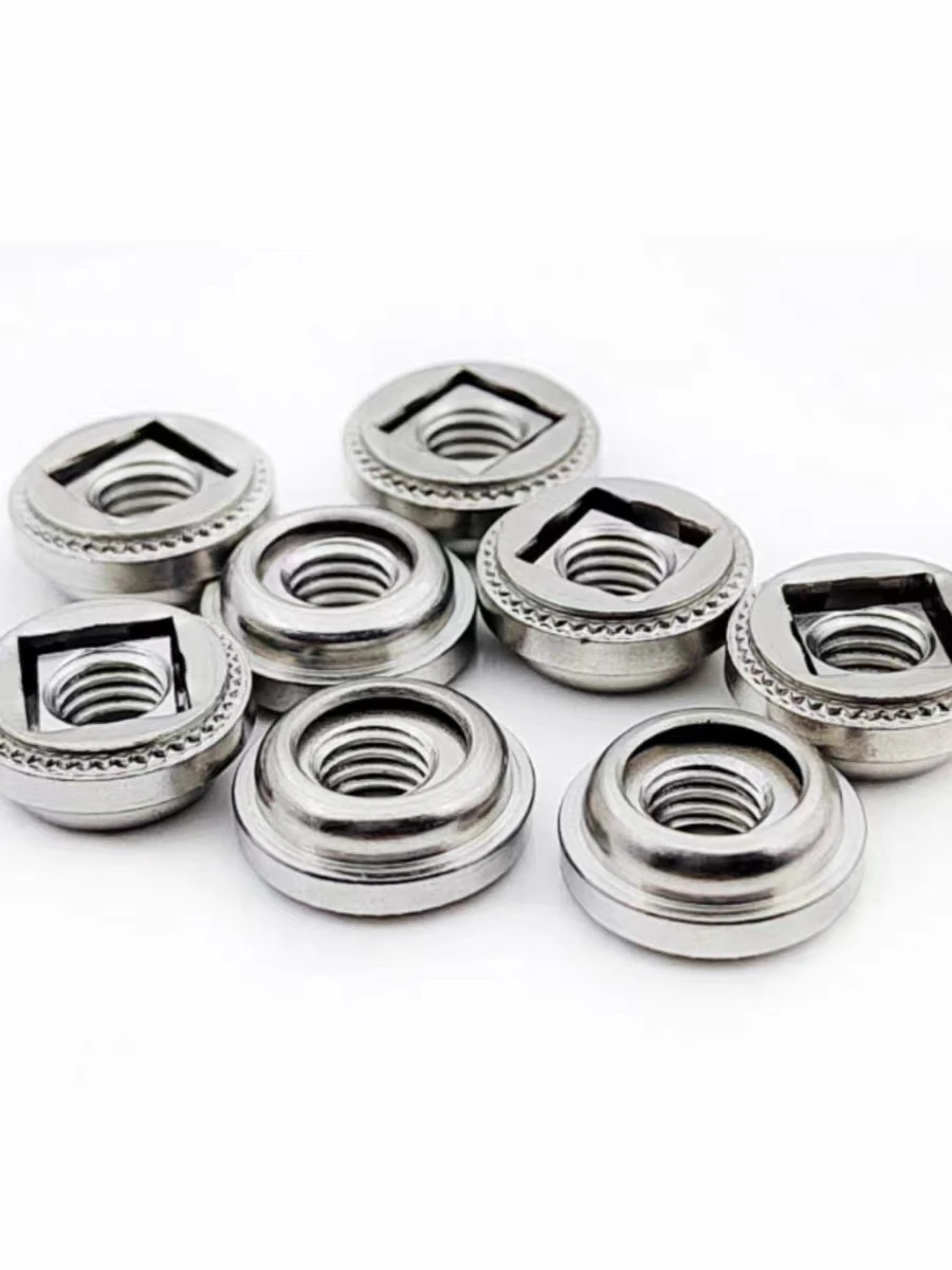 LAS LAC LA4 ALA AC AS A4  stainless steel locking or non locking thread Floating self clinching Floating Nuts For Sheet Metal