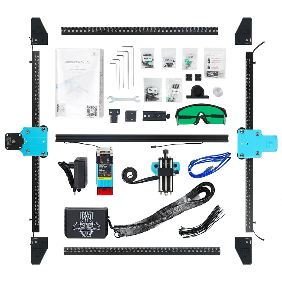 TWOTREES Honduras 3d Desktop Printer LiteFire-laser engraving cutting machinery TTS 40w for wood/leather metal and nonmetal cut