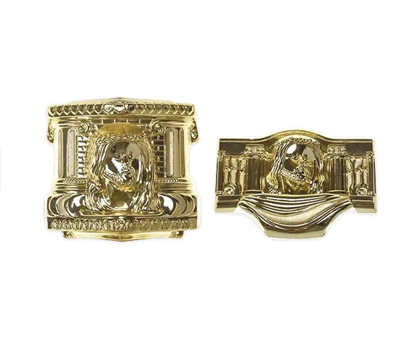 C032 Last supper metal casket handles used for wooden herrajea para ataudes