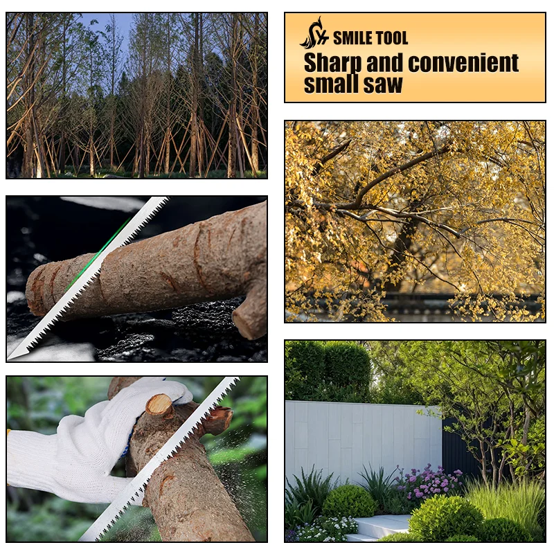 Japanese Chicken Tail Saw Small Mini Hand Saw Garden Pruning Household Wall Board Durable Japanese Bird Tail Saw Metal Hand saw