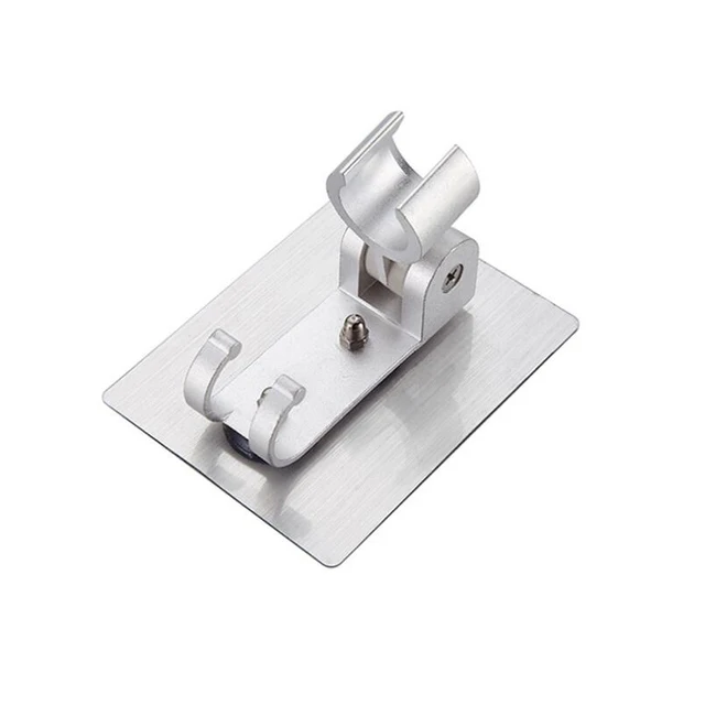 Zloog No Drilling Fixing Shower Head holder suction Universal Bathroom Wall Mount Handheld Shower Head Bracket