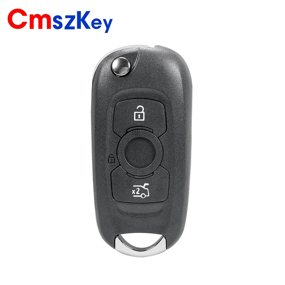 For 2015 2016 2017 Opel Vauxhall Astra K 3 Button Flip Remote Key Fob 433Mhz PCF7961 ID46 Chip With Key Blade