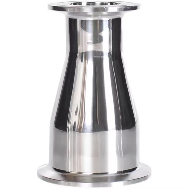 Концентрическая Трубная арматура из нержавеющей стали 304 316L, санитарно-полированная, 3 А, тройной зажим, TC редуктор для воды