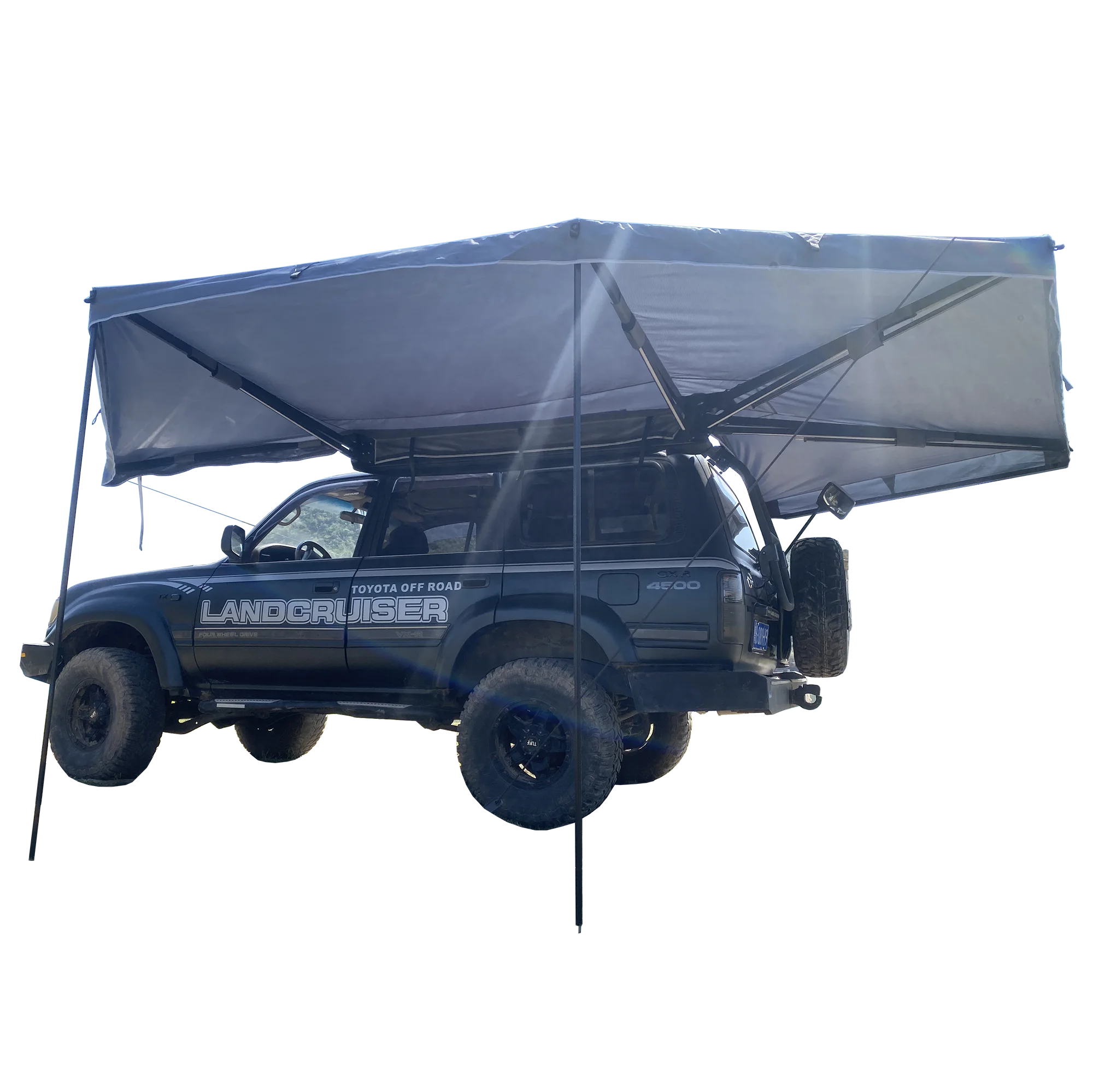 4X4 Aluminum Waterproof camping tent car side Awning car side sunshade awning