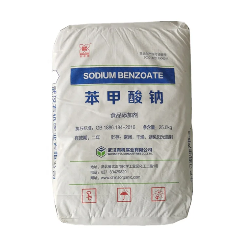 Top Quality Food Grade Sodium Benzoate Powder CAS 532-32-1Used For Food Preservatives