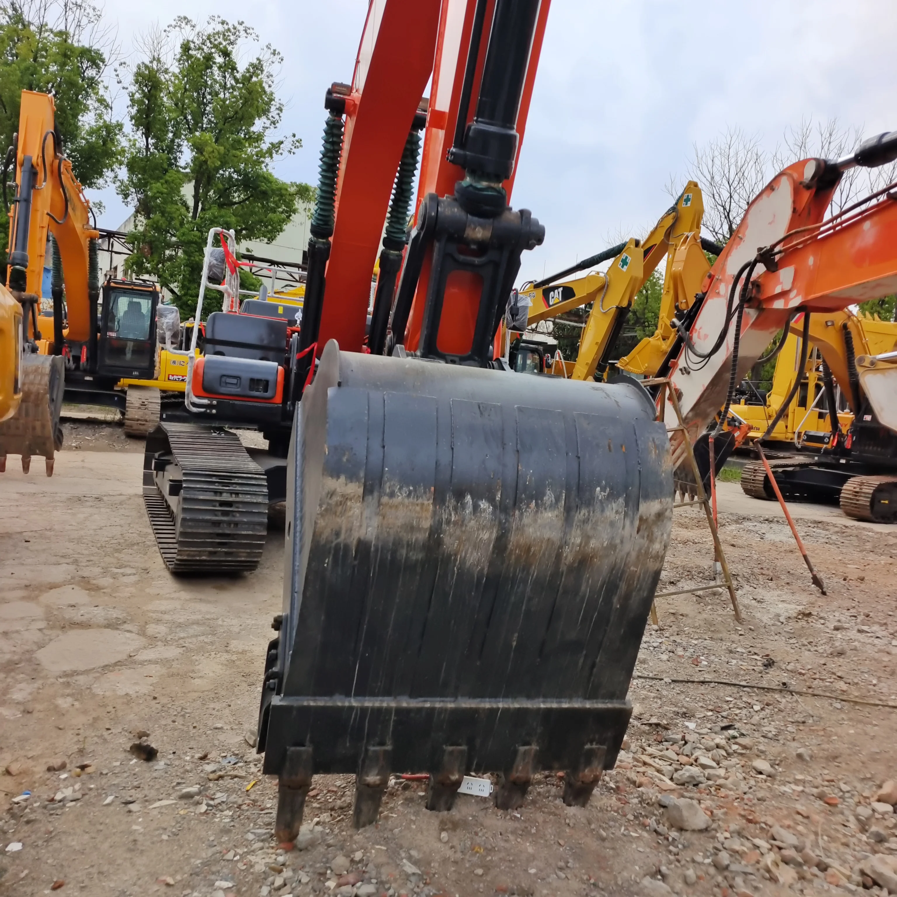 Экскаватор б/у DOOSAN DX225 экскаватор гусеничный DX75 DX80 DX60-9 DX55 dx140 dx225 dx300