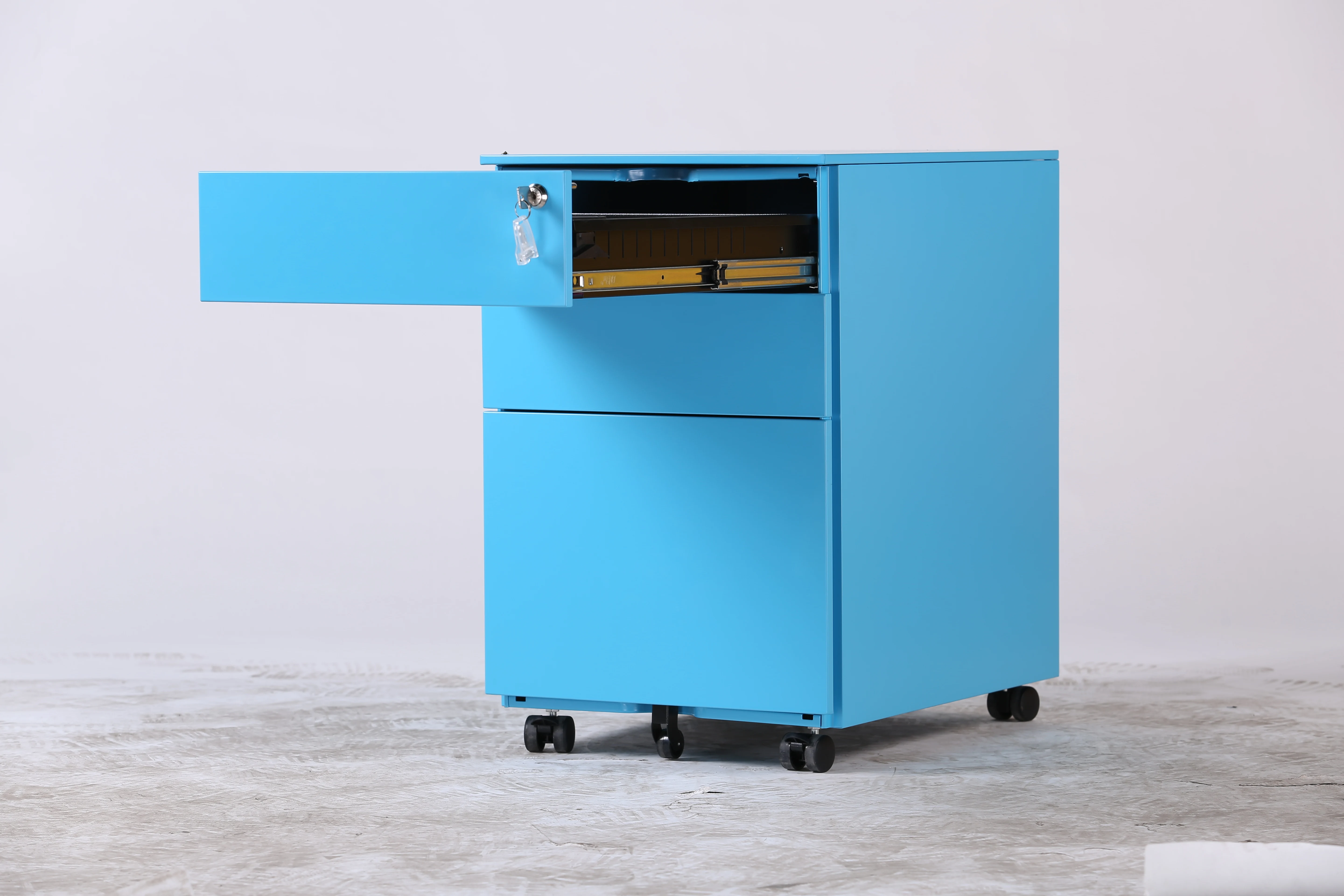 LCN Contemporary Metal and Plastic Office Drawer Wholesale for Home Kitchen Bedroom Living Room Outdoor School Usage