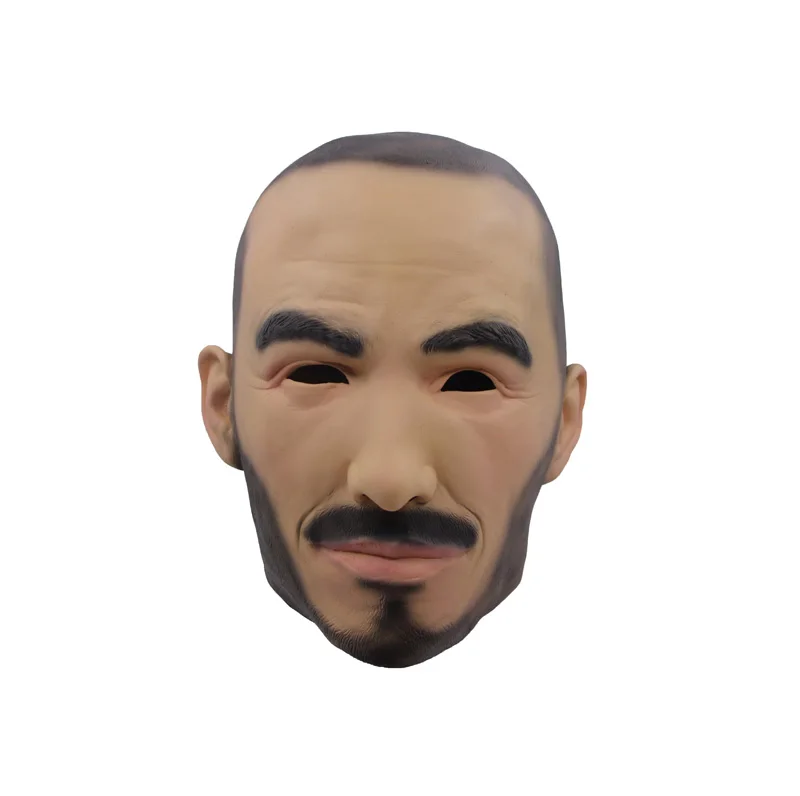 
Molezu Made in China Realistic Full Face Latex Lifelike David Beckham Masquerade Fancy Dress Cosplay Popular People Human Mask 