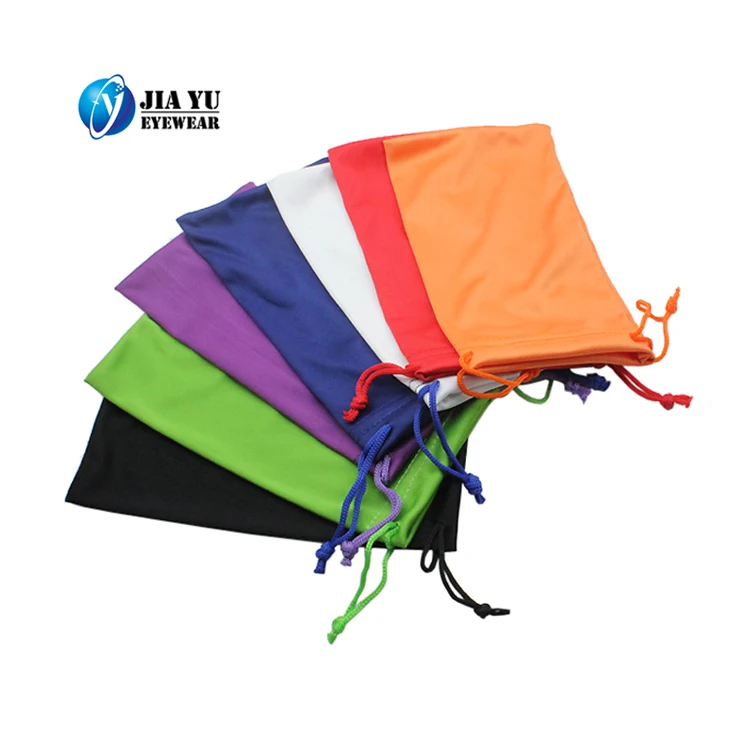 Wholesale Custom Printing Logo Soft Microfiber Sunglasses Pouch for Glasses Package