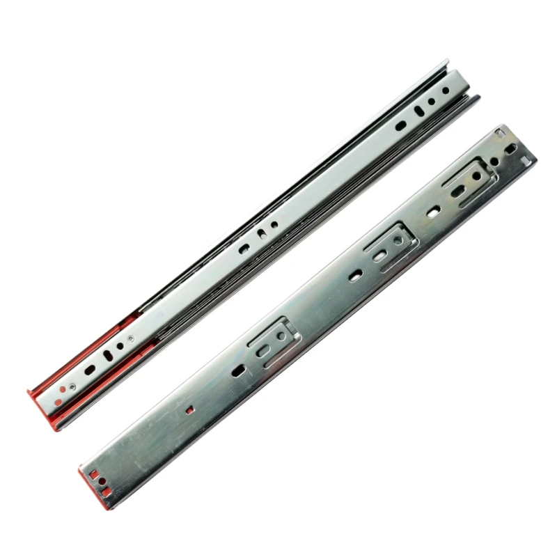 Cabinet Wardrobe Hardware Tool Box Ball Bearing Drawer Slides Kitchen Guide Slider 35mm Soft Close Drawer Slide