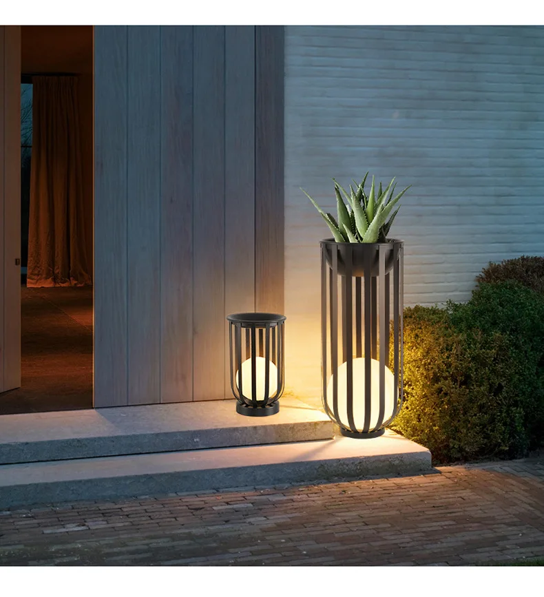 High Quality Outdoor Stainless Steel IP 65 Home Courtyard Villa Decoration Terrace Garden Leisure Area Layout Lawn Lights
