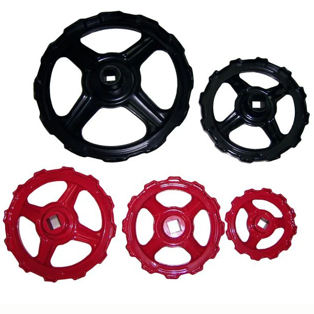 China OEM Carbon steel rotary valve handwheel valve fire hydrant parts gravity pressure die casting
