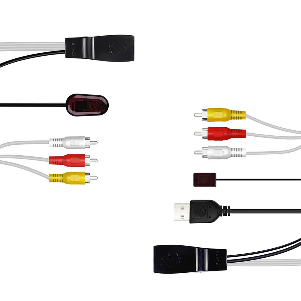 NU101 Audio and Video Output Single Network Cable IR Sharing TV Cable Network to AV
