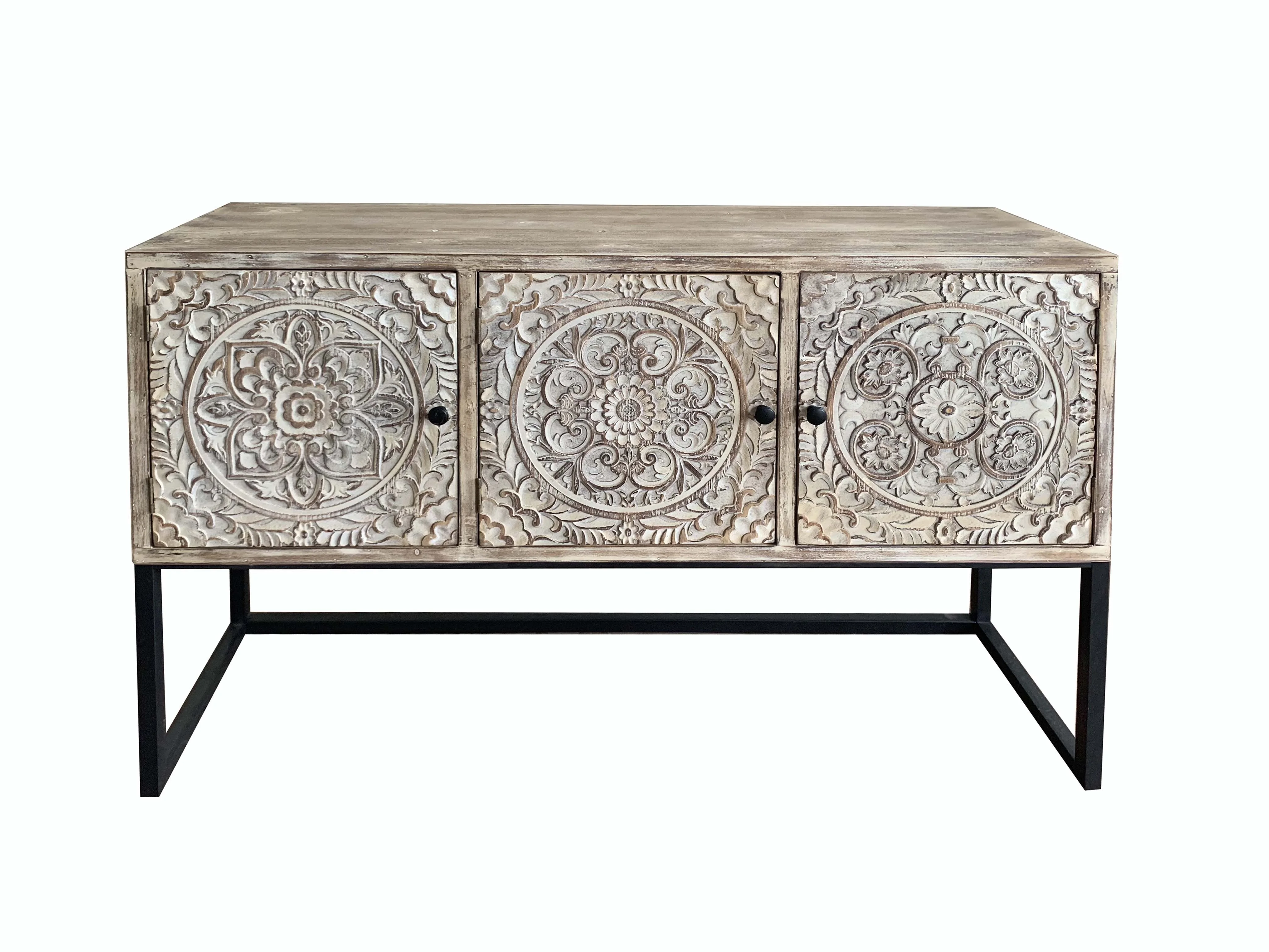 Деревянный шкаф, антикварная мебель с рисунком волны, 1 ящик, 2 двери, 59 дюймов H, деревянные книжные шкафы, стоячие полки от производителя