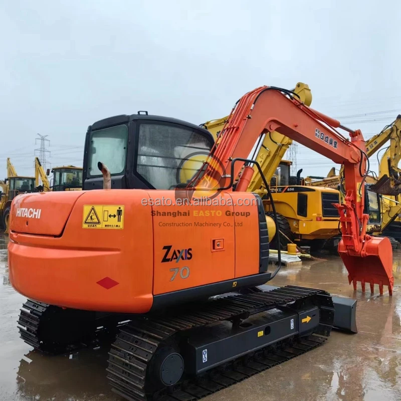 Экскаватор Hitachi ZX70 Подержанный недорогой 7 тонн