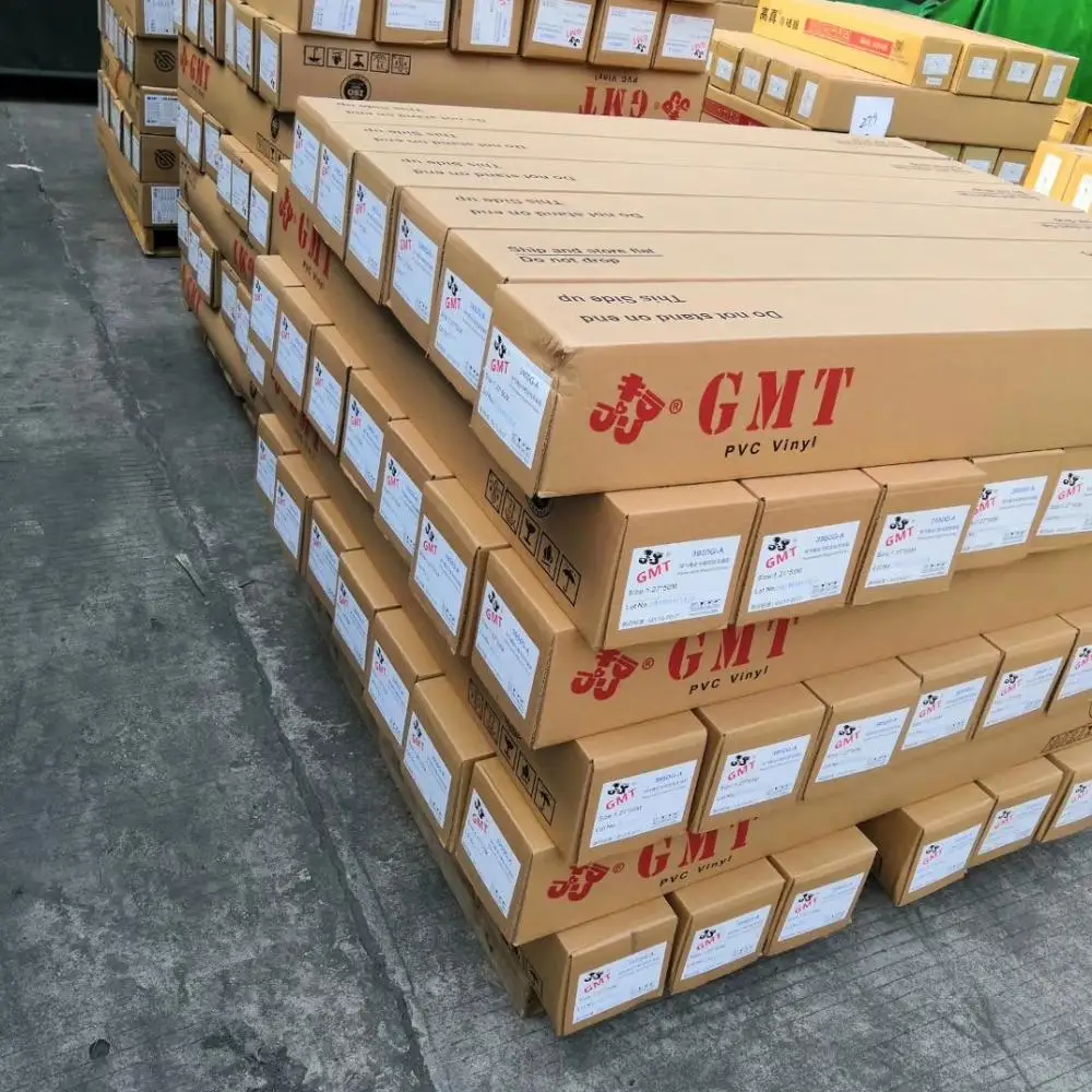 Напольный рекламный винил GMT Съемный ПВХ-клей виниловый рулон