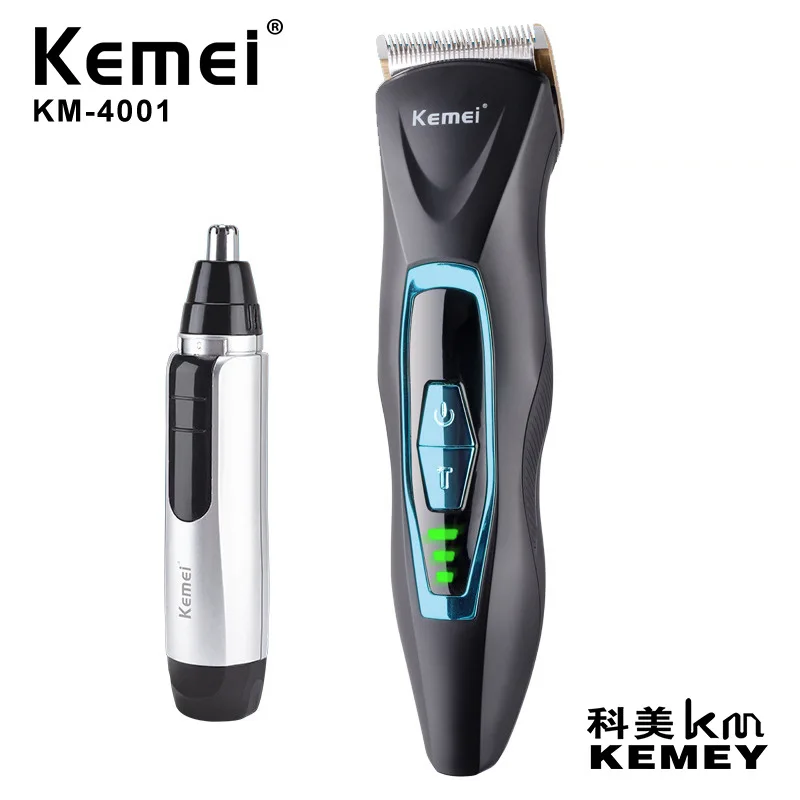 
KEMEI KM-4001 professional electric hair clippers and nose hair clippers combo electric hair clippers electric hair clippers 