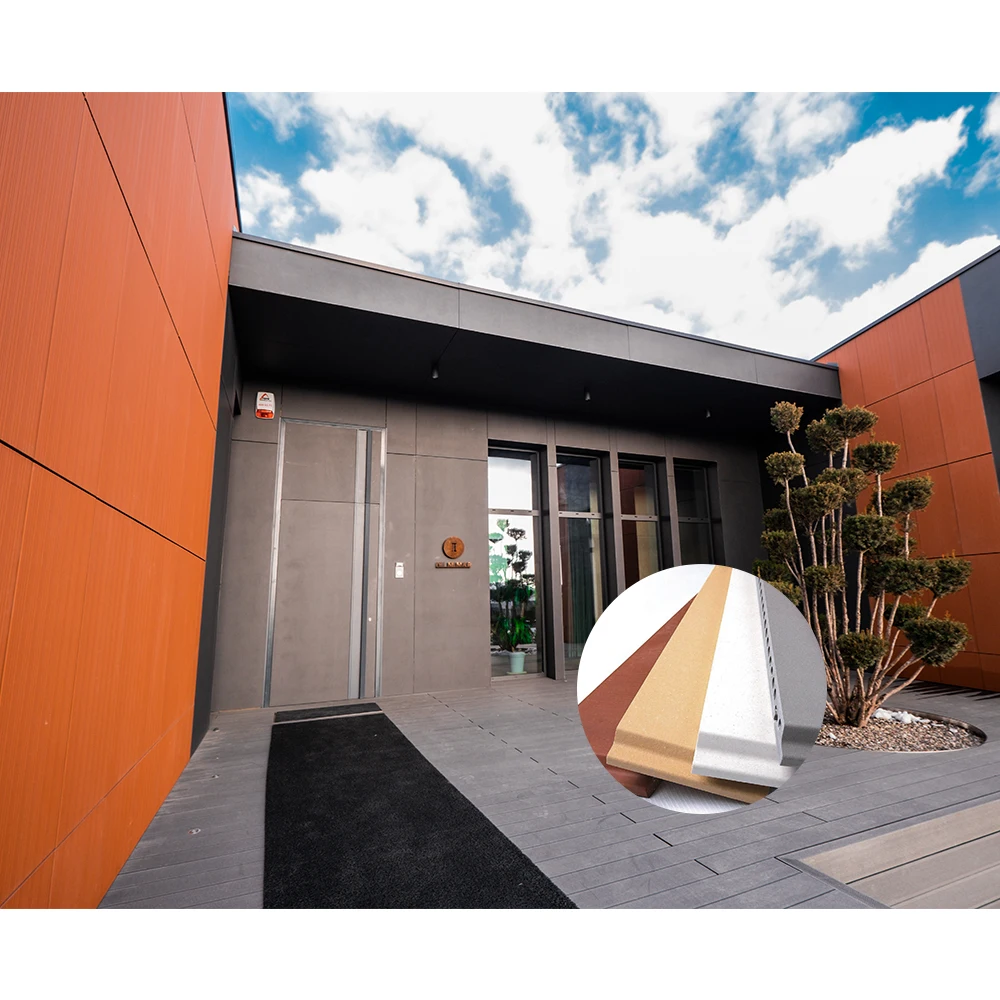 PANELTEK Terracotta Curtain Wall Cladding Panel Contemporary Apartment Building Facade