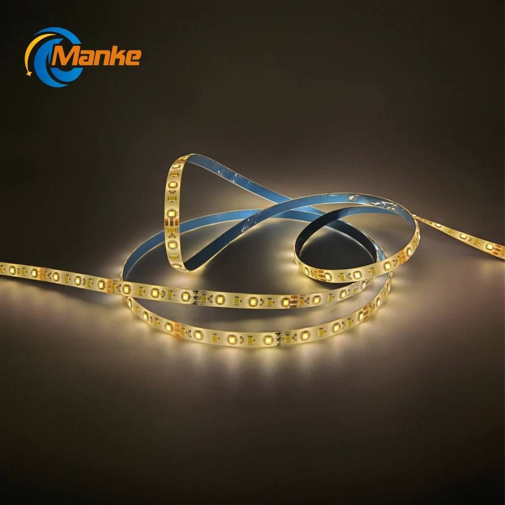 12V 24V 2835 CCT Tunable Operated Smart Strip Lights Copper-Bodied LED Strip Light Wall Fixture Bedroom Interior Chasing Car