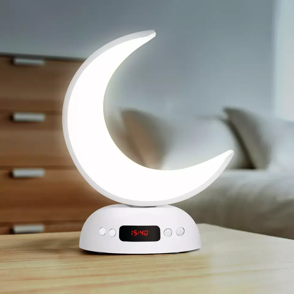 Wholesale Muslim Gift Islamic Quran Player Moon  Lamp  Bluetooth Speaker Azan Alarm Clock Aromatherapy Mp3  Quran Speaker