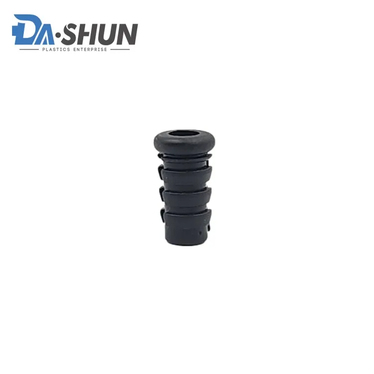 Гарантия качества черные круглые пластиковые заглушки для мебели стола и стула