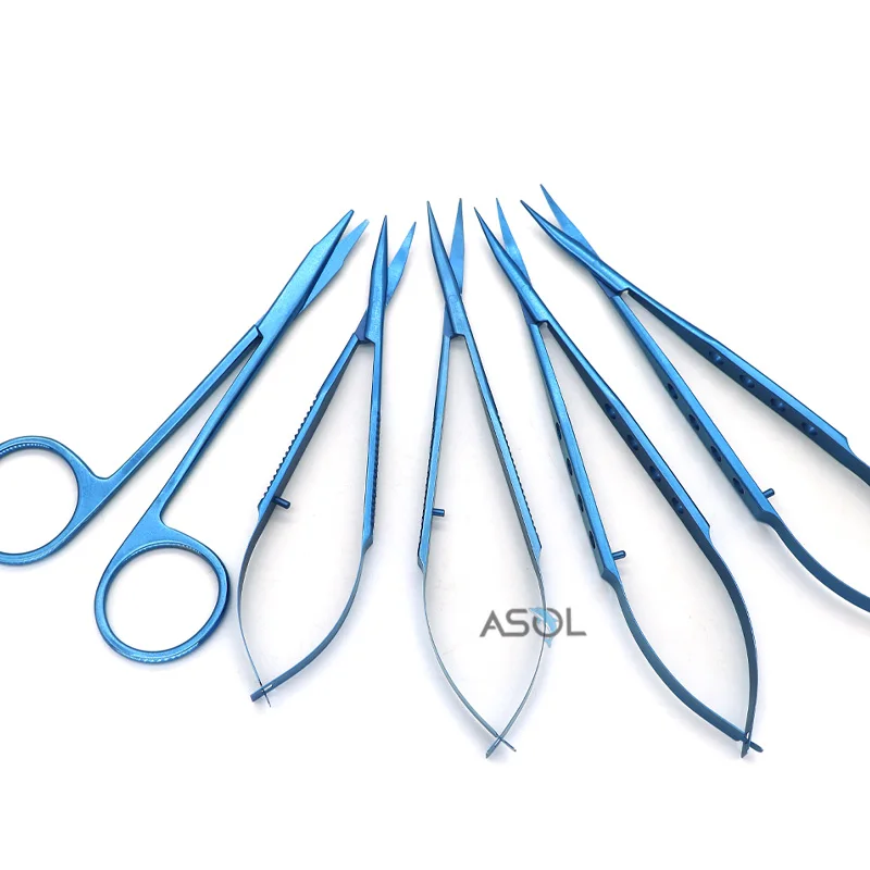 Medical scissors curved westcott utility tenotomy scissors surgery instruments 140mm long