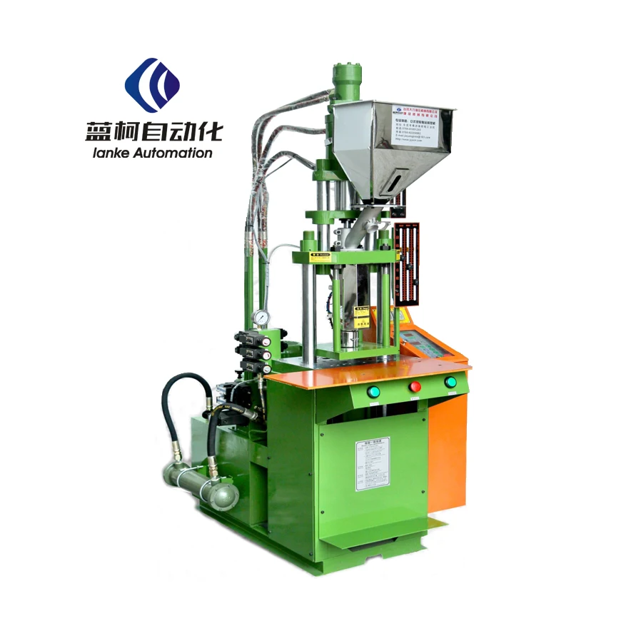 Vertical Injection molding Machine for micro USB type-c lightning  cable wire with PVC PE plastic material making equipment
