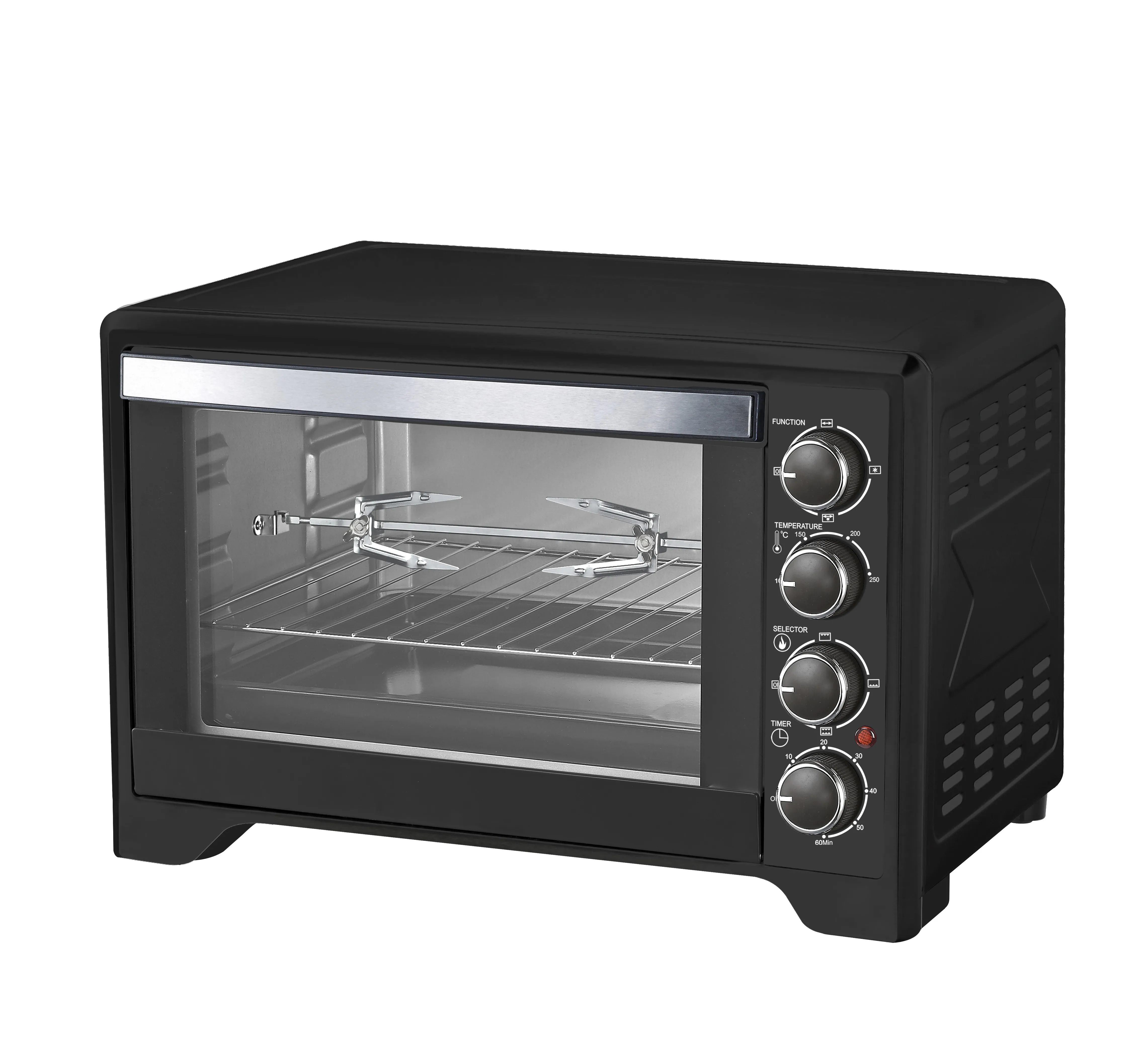 High Capacity Electric Grill Kitchen Oven 45L Table Top Indoor Built-in Smokeless Electric Oven