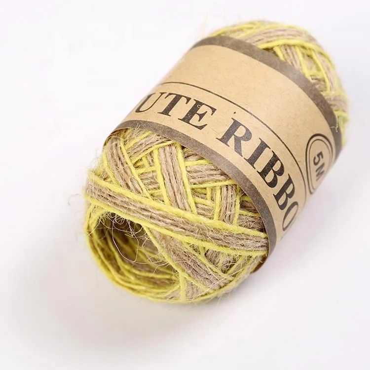 24PCS DIY Handmade Jute String Twine Rope for DIY Gift Wrapping Decor