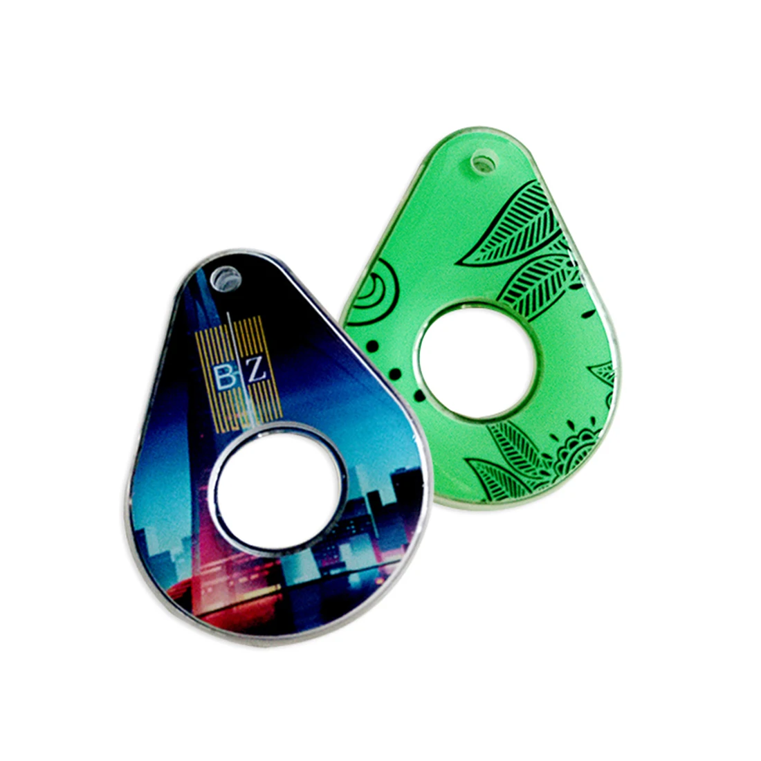 Best Price Professional Supplier Customized NFC 125KHZ Key Chain Different Shapes Epoxy Resin Smart Key Card