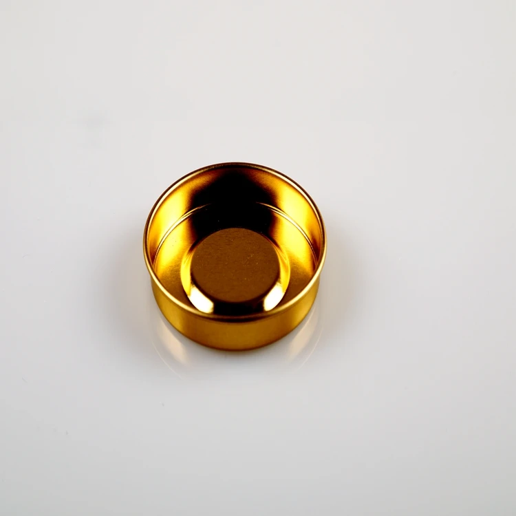 Factory supply tinplate 67mm Cover For Paper Can drums Paper Tube Tinplate Cover Tinplate Lid Inner Plug Lid Cover