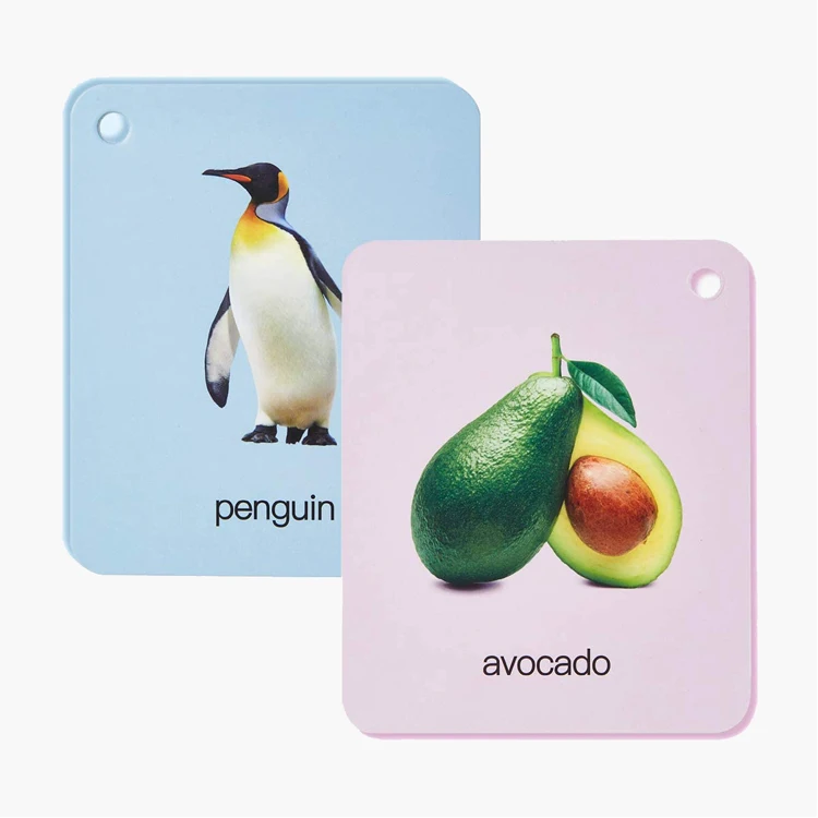 Flash Cards Custom Printing Children Bingo Memory Trading Paper Board Card Game