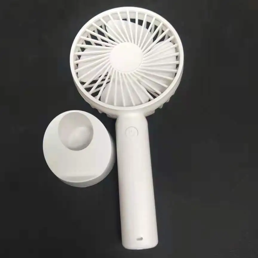 2021 Colling Fans Battery Charging USB Mini Portable Electric Hand Fan for Sports Home Office Travel Table Plastic Li-ion 18650