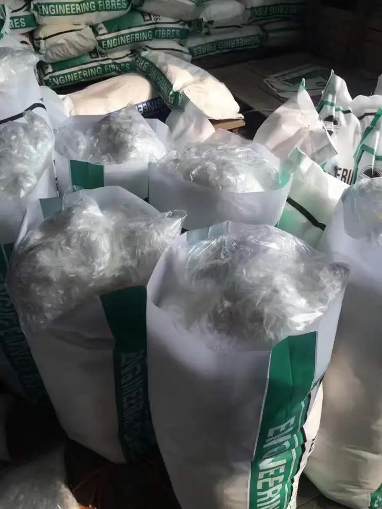 Макро микро синтетическое полипропиленовое волокно для бетона