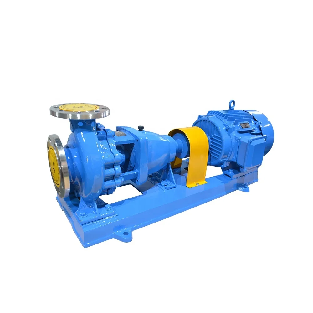IS IH  Horizontal High Pressure SIngle Stage End Suction Electric Centrifugal Water Pump For Chemical liquid transfer